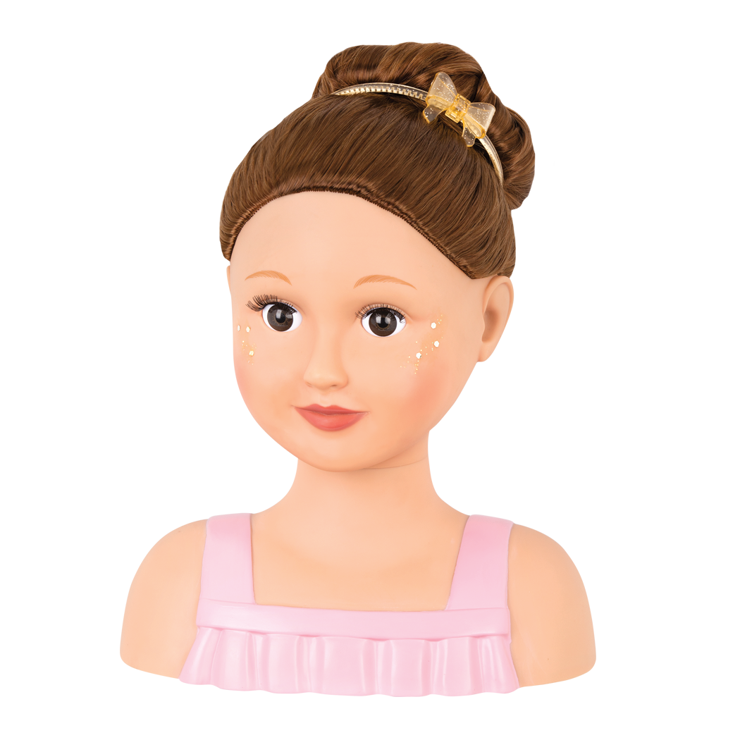 Kids Makeup Playset Styling Head Doll Hairstyle Beauty Game With Hair Dryer  Birthday Gift(standard) | Fruugo BH