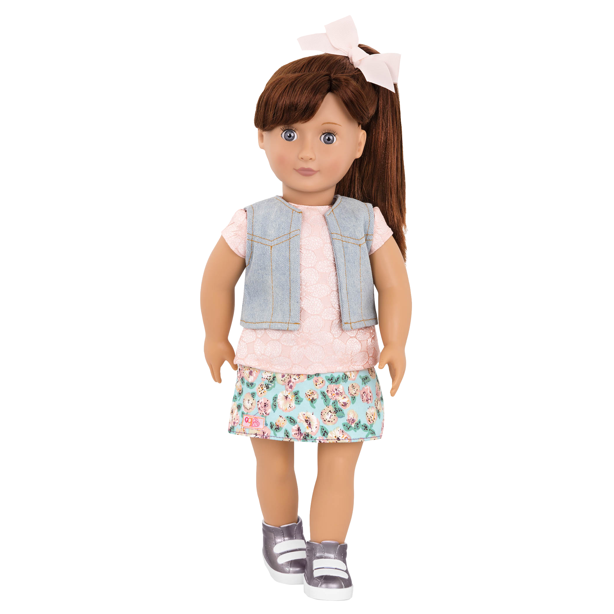 Myriam 18-inch Doll with Floral Skirt
