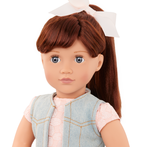Myriam 18-inch Doll Blue Eyes & Red Hair