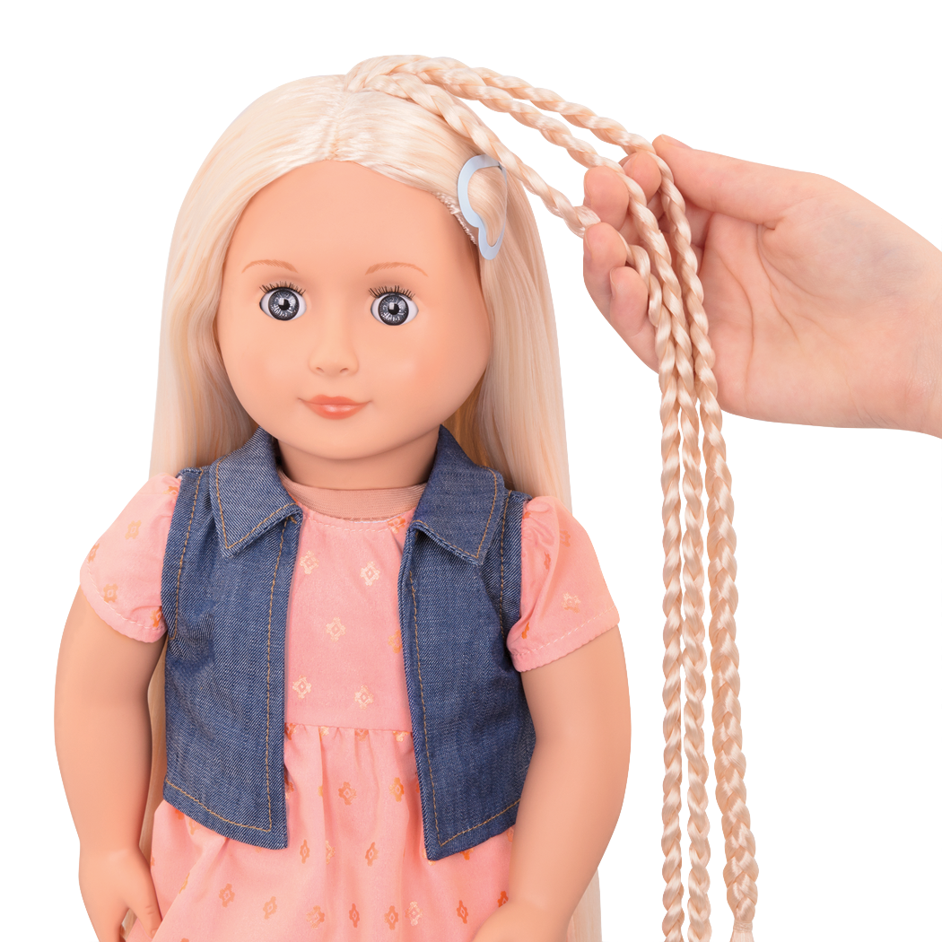 BD31203 Lyra hairplay doll hair extension detail01