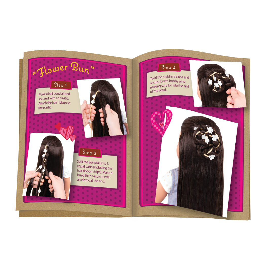 BD31205 Asako Hairplay Doll hairstyle guide04
