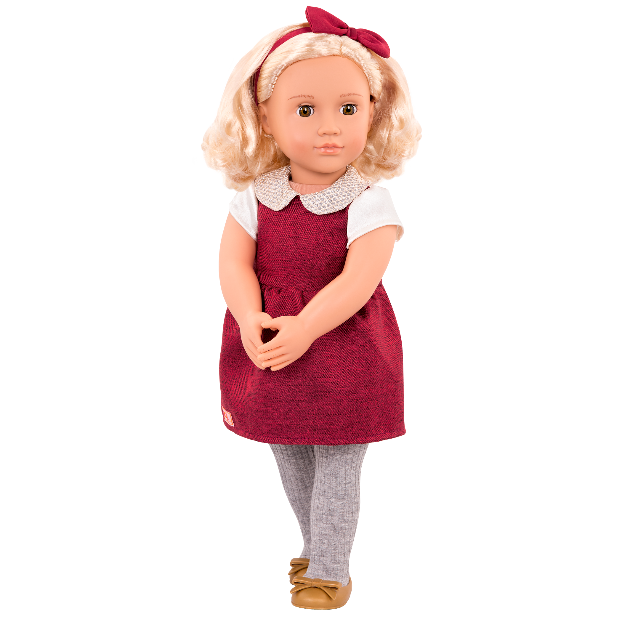 Ivory Regular 18-inch Doll with Sparkly Collar