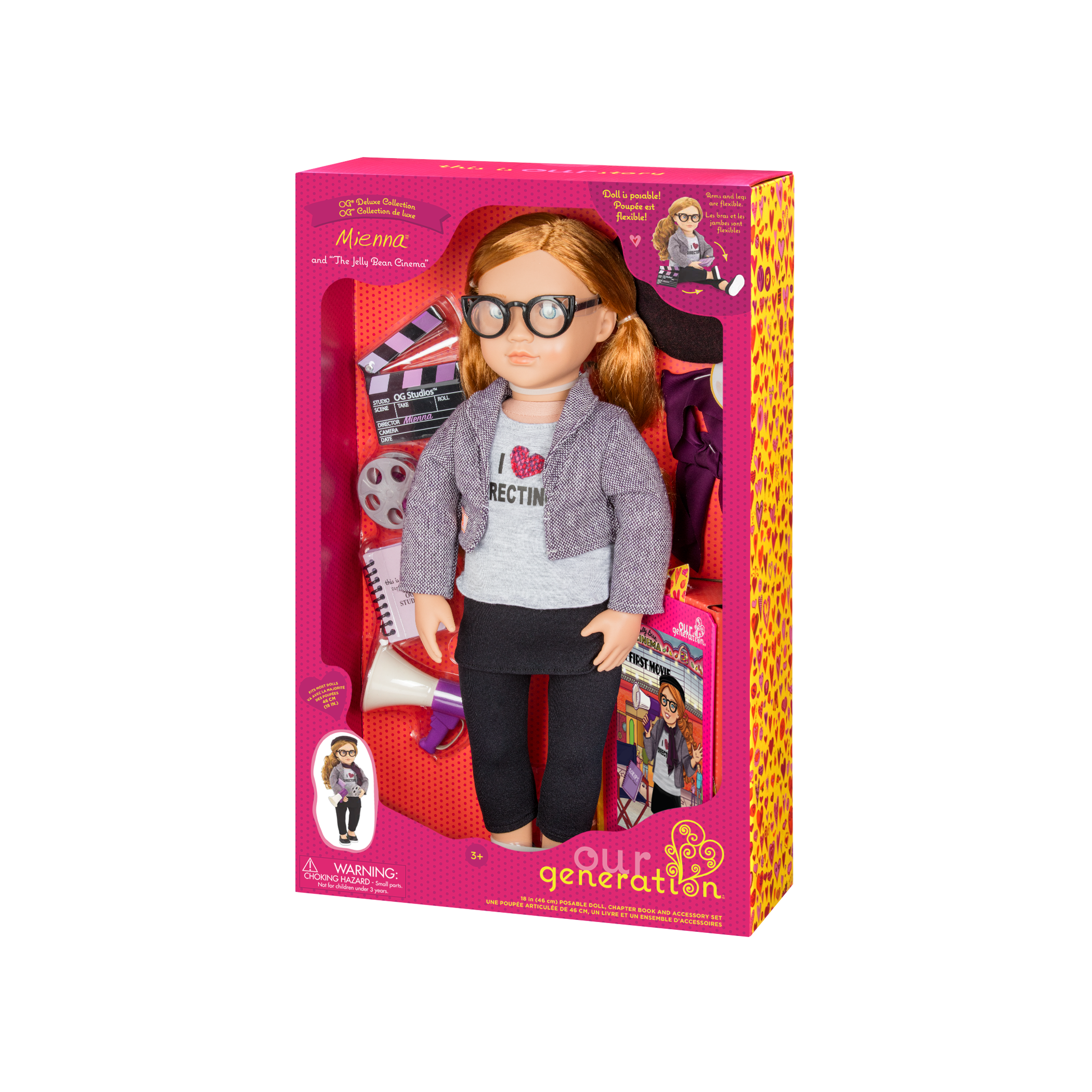 Mienna Deluxe 18-inch Movie Doll in packaging