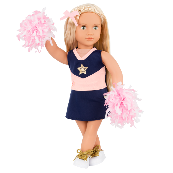 18-inch Cheerleader Doll Khloe Outfit