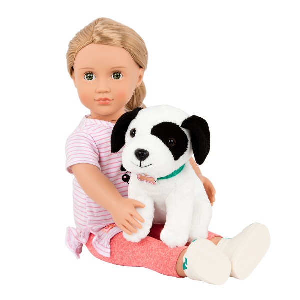 18-inch Dog Trainer Doll Hazel and Pet Accessories