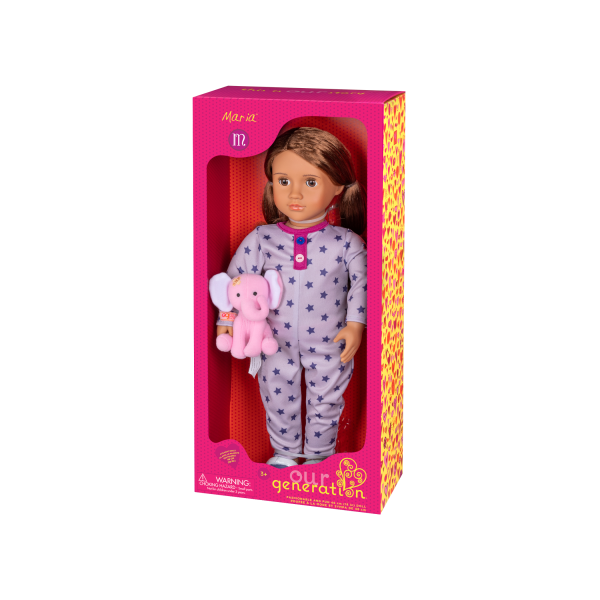 18-inch Sleepover Doll Maria Packaging