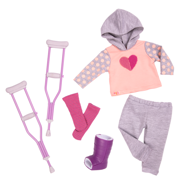 Martha Deluxe 18-inch Hospital Doll Doctor Outfit Clothes Medical Play