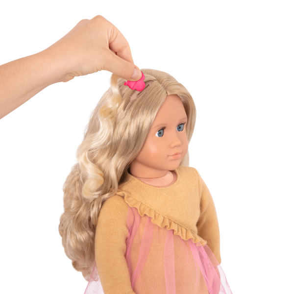 18-inch Hair Play Doll Bianca Clip In Extensions
