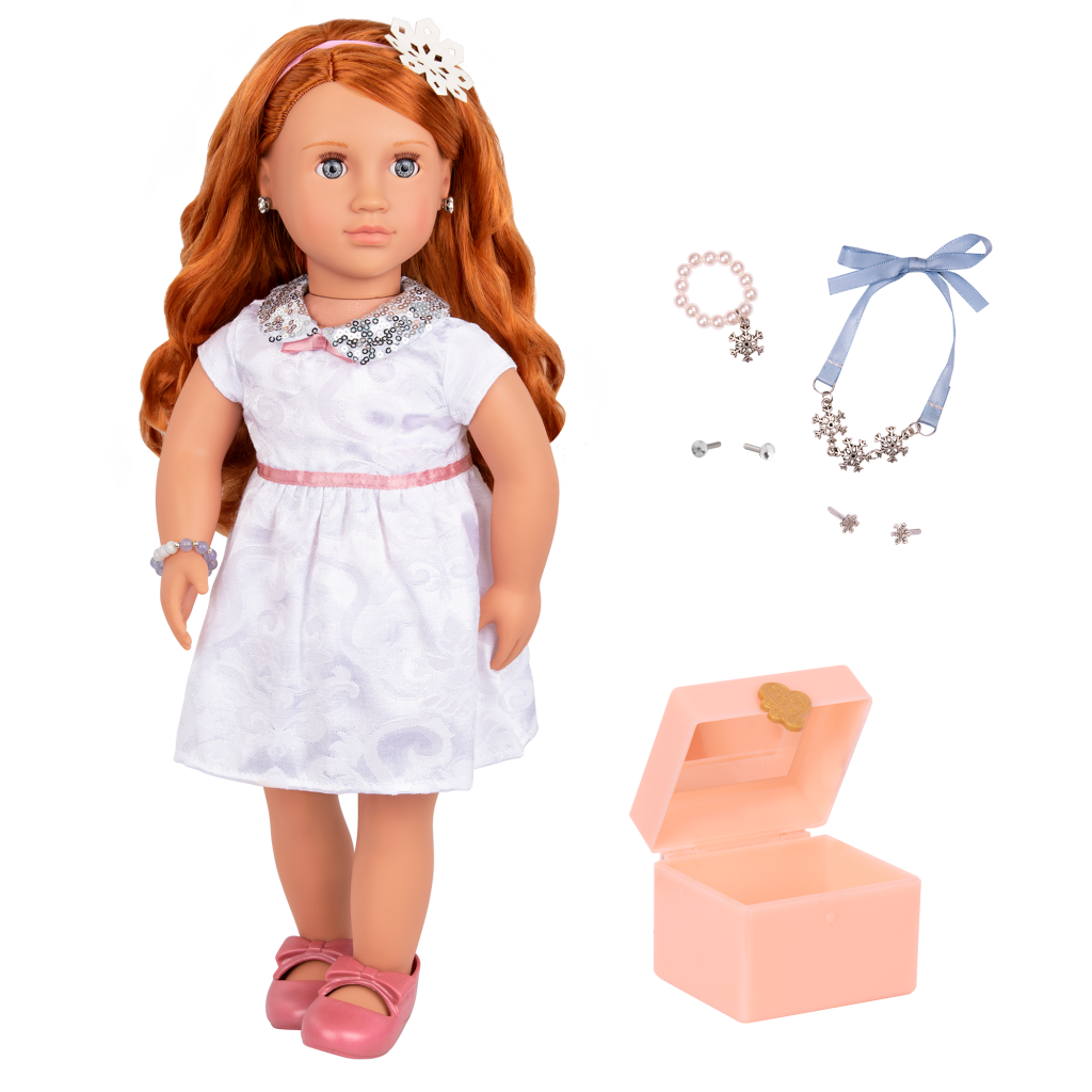 Pearl Necklace for 18 Inch American Girl Doll Jewelry