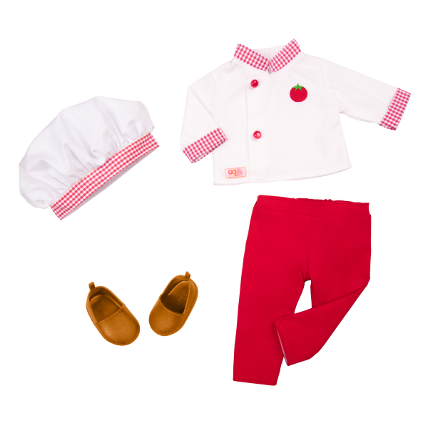 18-inch Doll Chantel Chef Hat Outfit