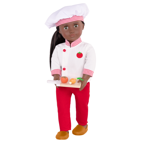 18-inch Chef Doll Chantel Play Food Accessories