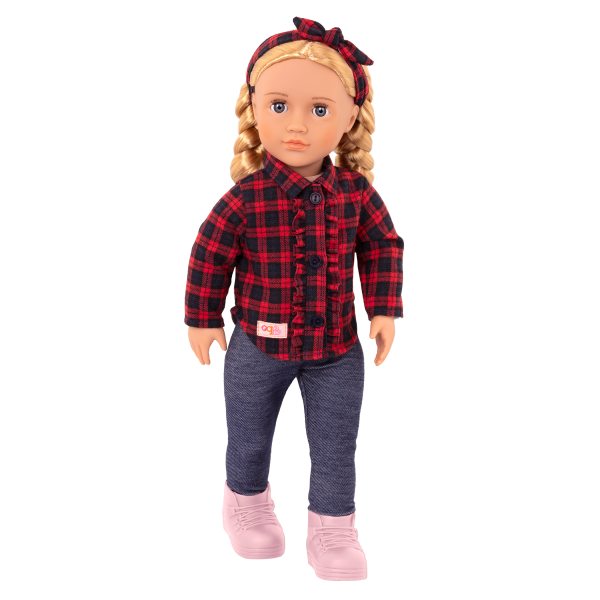 Our Generation 18-inch Doll Spencer Blonde Hair Blue Eyes