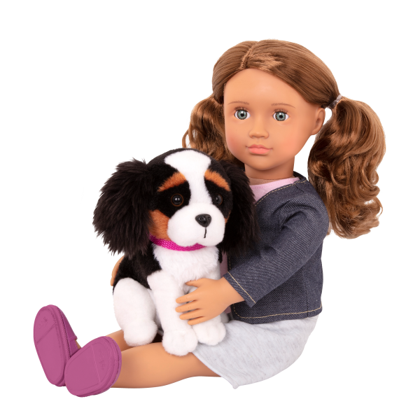 18-inch Travel Doll and Pet Set Maddie & Loyal Pal