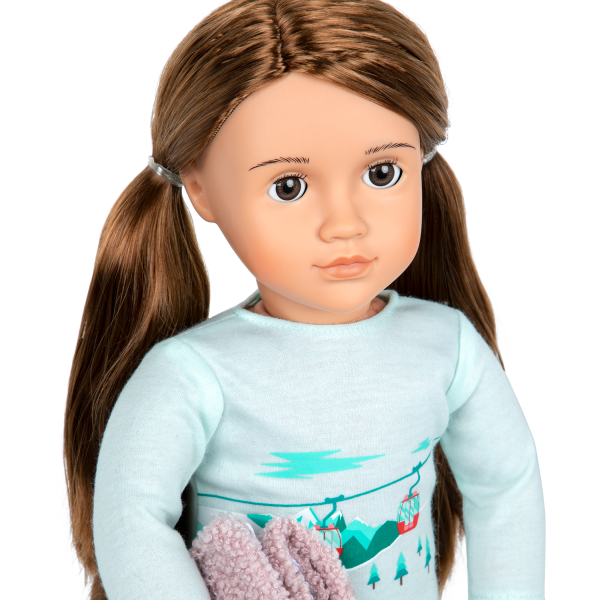 Posable 18-inch Doll Sandy Brown Hair