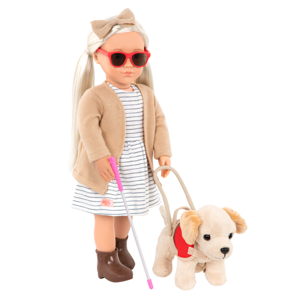 18-inch Doll Marlow Blind Cane