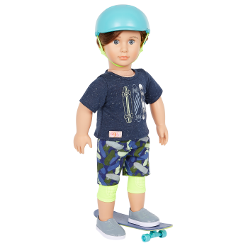 Our Generation 18-inch Skateboarder Doll Theodore