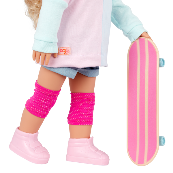 Our Generation 18-inch Doll Yanika Skateboard Accessory