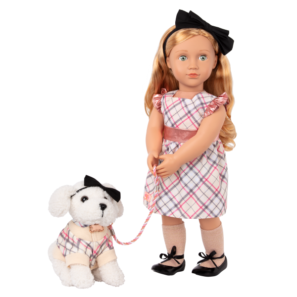Our Generation 18-inch Doll Callista & Pet Dog Plush Styles