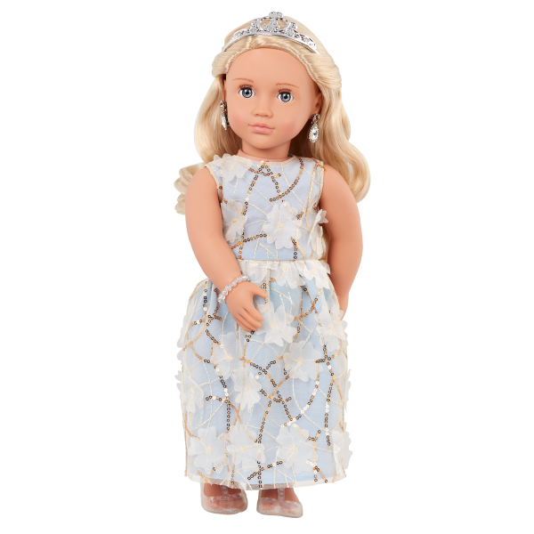Our Generation 18-inch Special Event Doll Ellory Blonde Hair & Blue Eyes