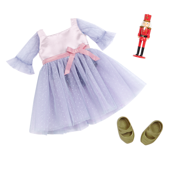 Our Generation Ballet Outfit & Nutcracker Accessory 18-inch Doll Clara