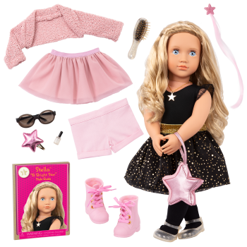 Our Generation Fashion Starter Kit & 18-inch Doll Stella