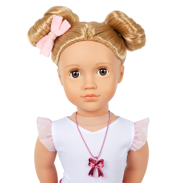 Our Generation 18-inch Fashion Doll Thea Blonde Hair Brown Eyes