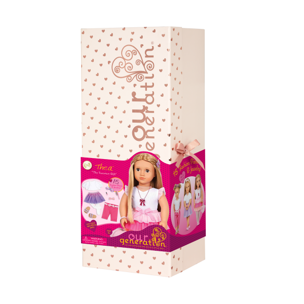 Our Generation 18-inch Fashion Doll Thea Gift Box Packaging