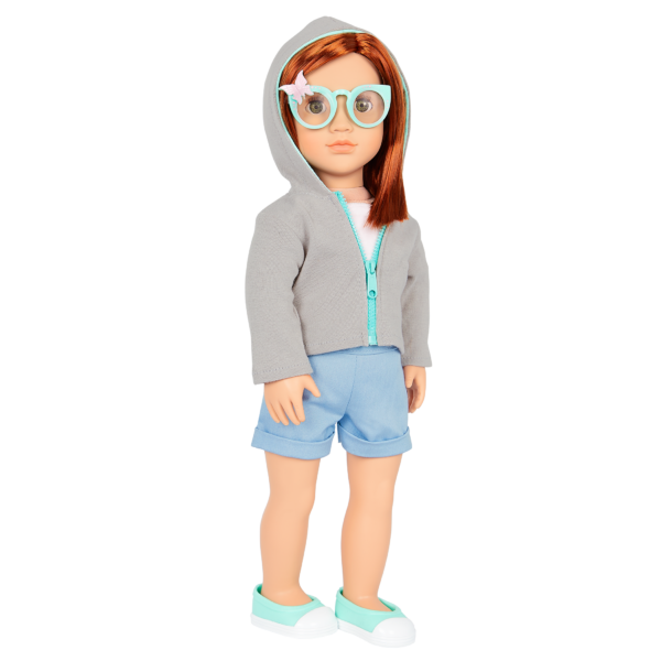 Our Generation 18-inch Fashion Doll Cambi Hooded Sweater Outfit