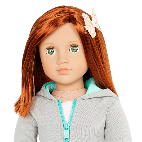 Our Generation 18-inch Fashion Doll Cambi Red Hair Green Eyes
