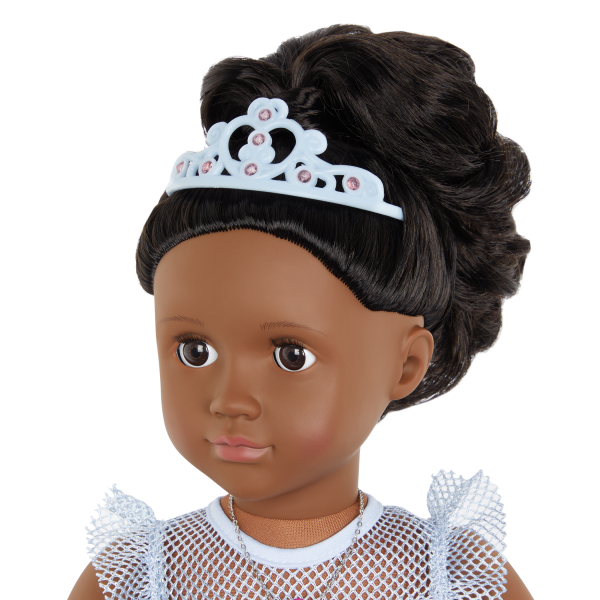 Our Generation Fashion Starter Kit & 18-inch Doll Rosalind Brown Hair