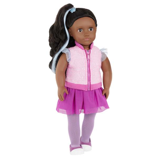 Our Generation Fashion Starter Kit & 18-inch Doll Rosalind Changeable Outfits