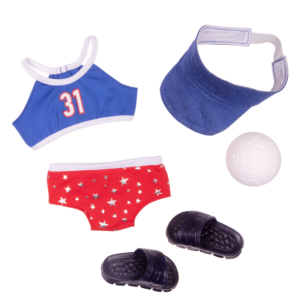 Athletic Team Series 18-inch Volleyball Doll Magnolia Outfit