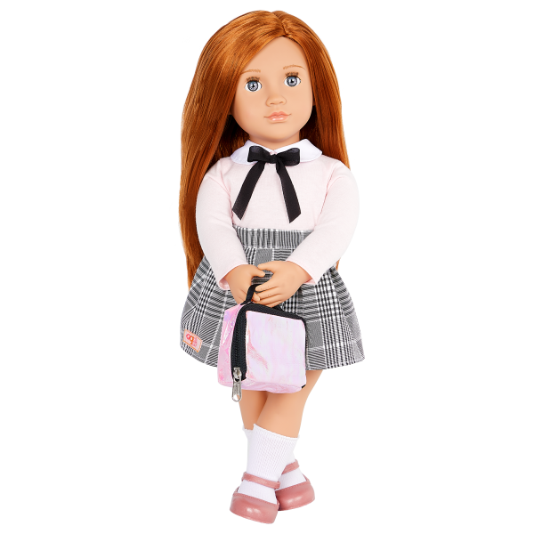 SCHOOL UNIFORM SMALL CARDIGAN FOR OUR GENERATION DOLLS LOTS OF COLOURS! 