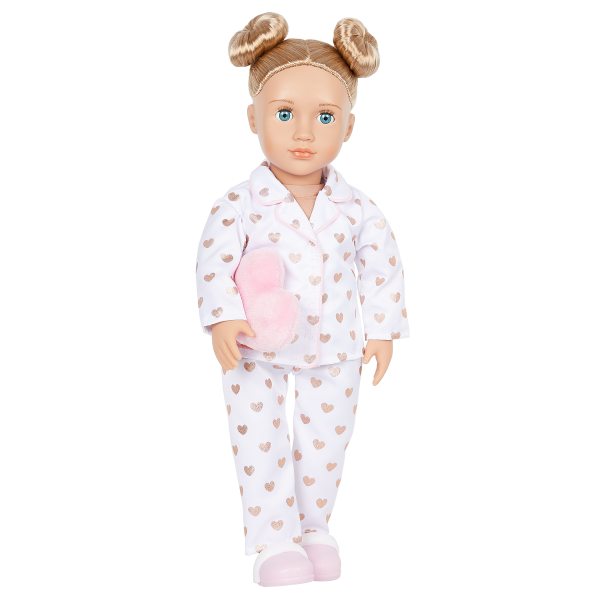 Our Generation 18-inch Slumber Party Doll Serenity Heart Pajama