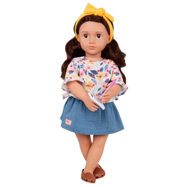 Our Generation Posable 18-inch Doll Rayna Order Pad