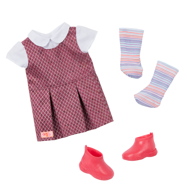 Our Generation 18-inch Doll Frederika School Outfit
