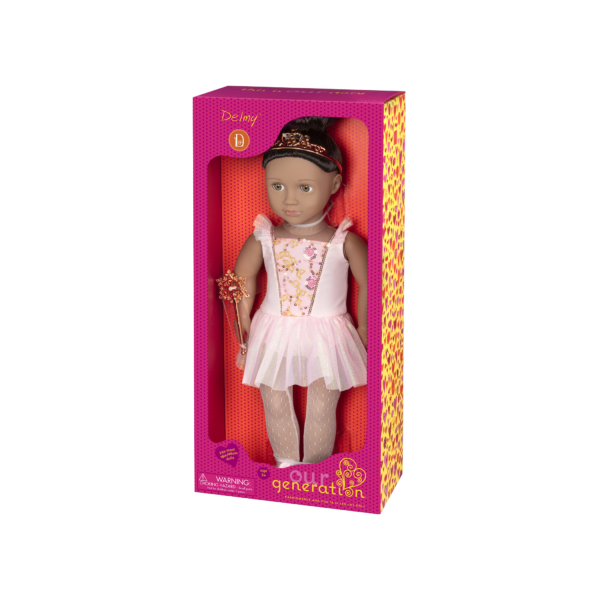 Our Generation 18-inch Sugar Plum Fairy Holiday Doll Delmy Packaging