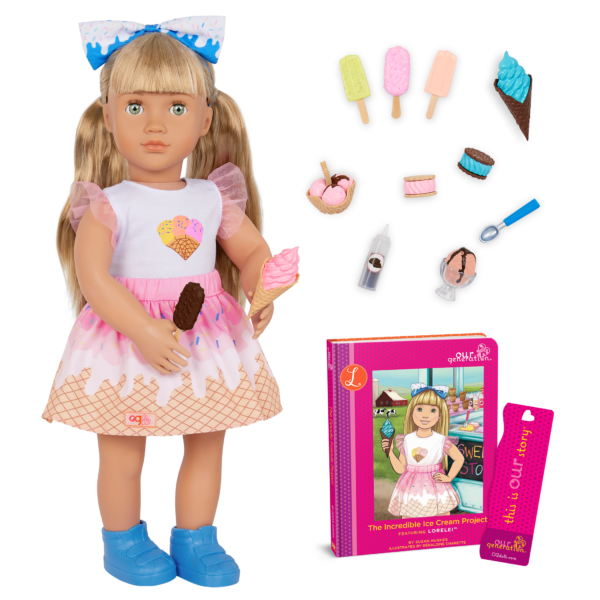 Our Generation Lorelei Posable 18-inch Doll & Storybook