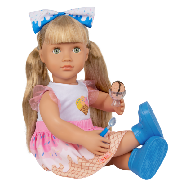 Our Generation Lorelei Posable 18-inch Ice Cream Doll