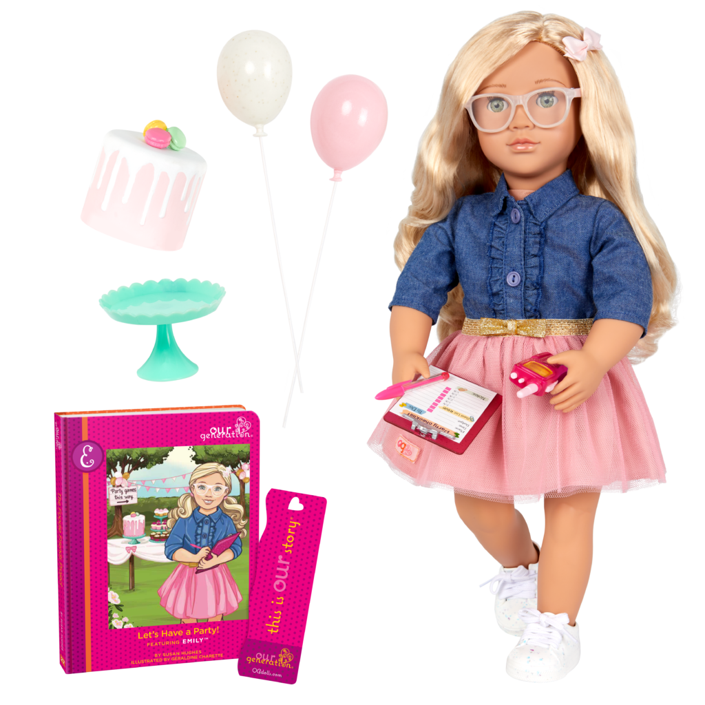 Emily, Posable 18 Party Planner Doll