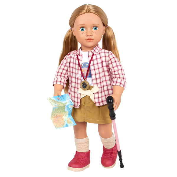 Our Generation Posable 18-inch Doll Shannon Camping Accessories