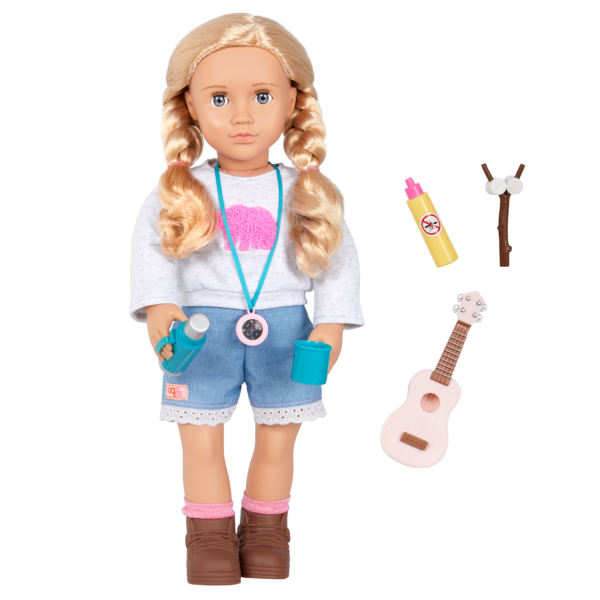 Our Generation 18-inch Camping Doll Delilah