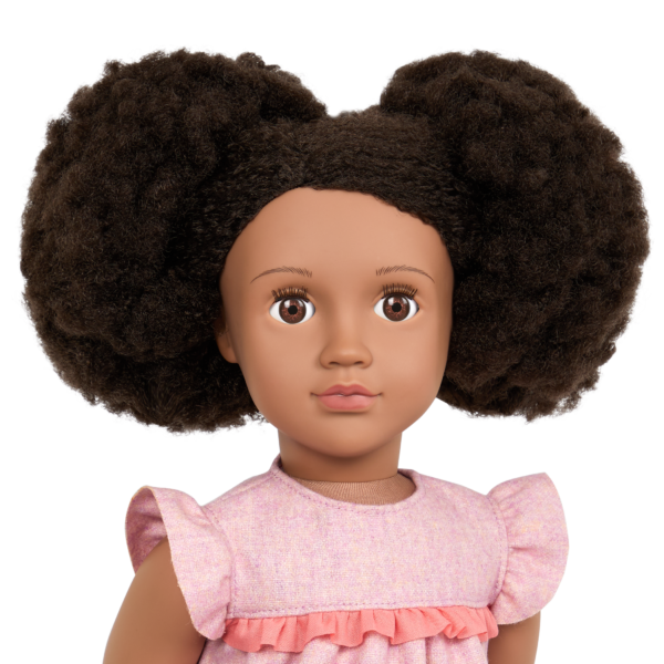 Our Generation 18-inch Fashion Doll Rochelle Brown Eyes & Black Hair