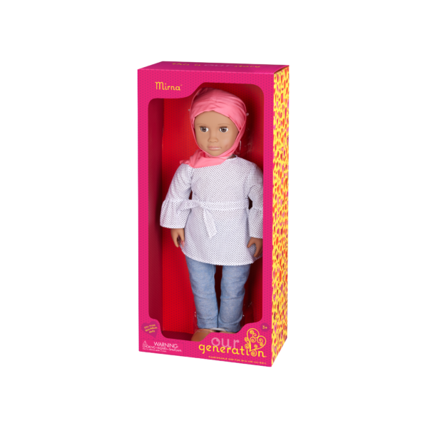 Our Generation 18-inch Doll Mirna in Packaging
