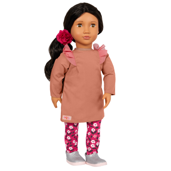 Our Generation 18-inch Fashion Doll Rosalia Floral Outfit