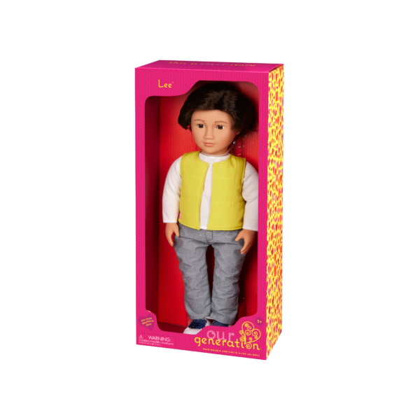 Our Generation 18-inch Boy Doll Lee Packaging