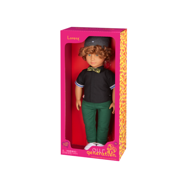 Our Generation 18-inch Boy Doll Lorenz Packaging