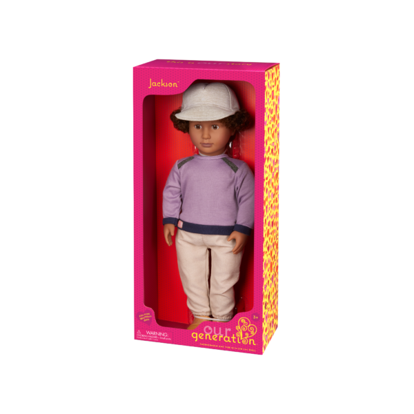 Our Generation 18-inch Boy Doll Jackson Packaging