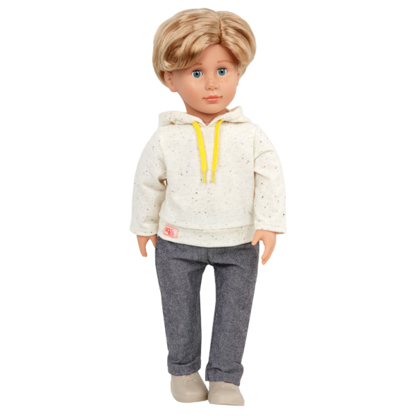 Our Generation 18-inch Boy Doll Daniel Sweatshirt Outfit