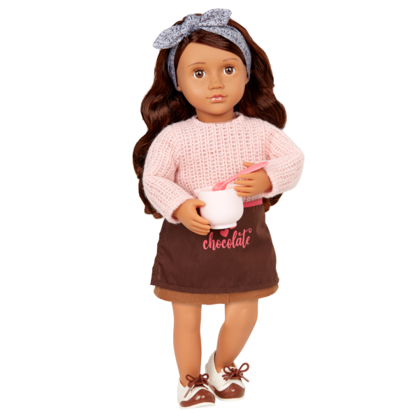 Our Generation Posable 18-inch Baker Doll Coco